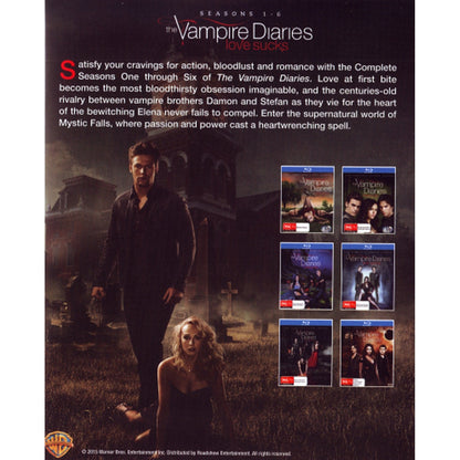 The Vampire Diaries: Seasons 1 - 6 Blu-Ray