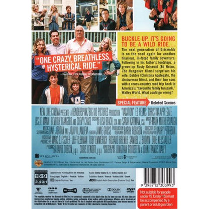 Vacation (2015) DVD