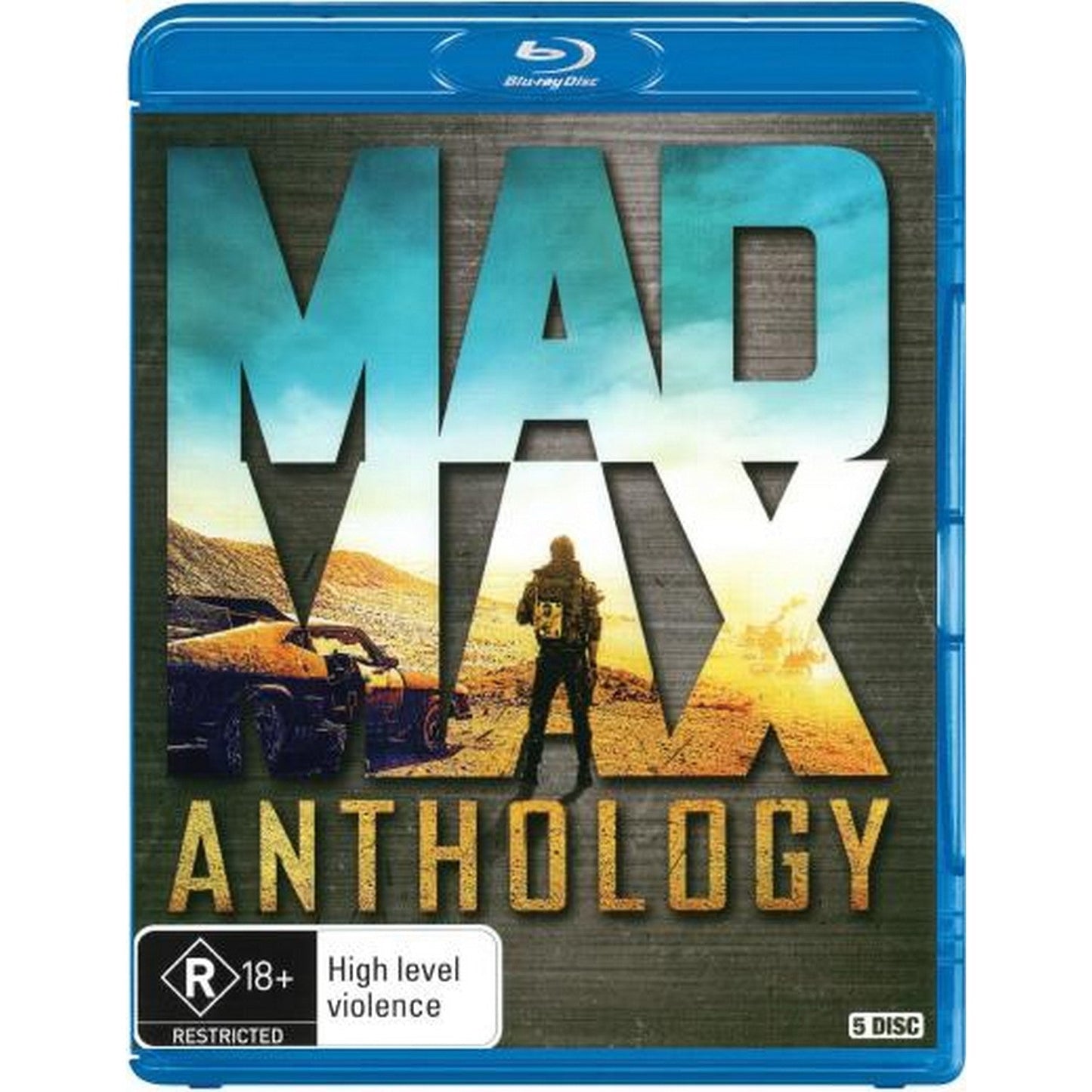 Mad Max Anthology (Mad Max / The Road Warrior / Beyond Thunderdome / Fury Road) Blu-Ray