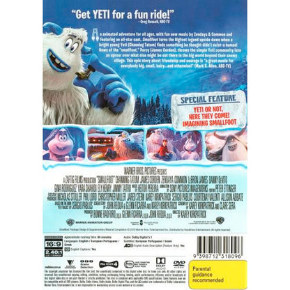 Smallfoot DVD