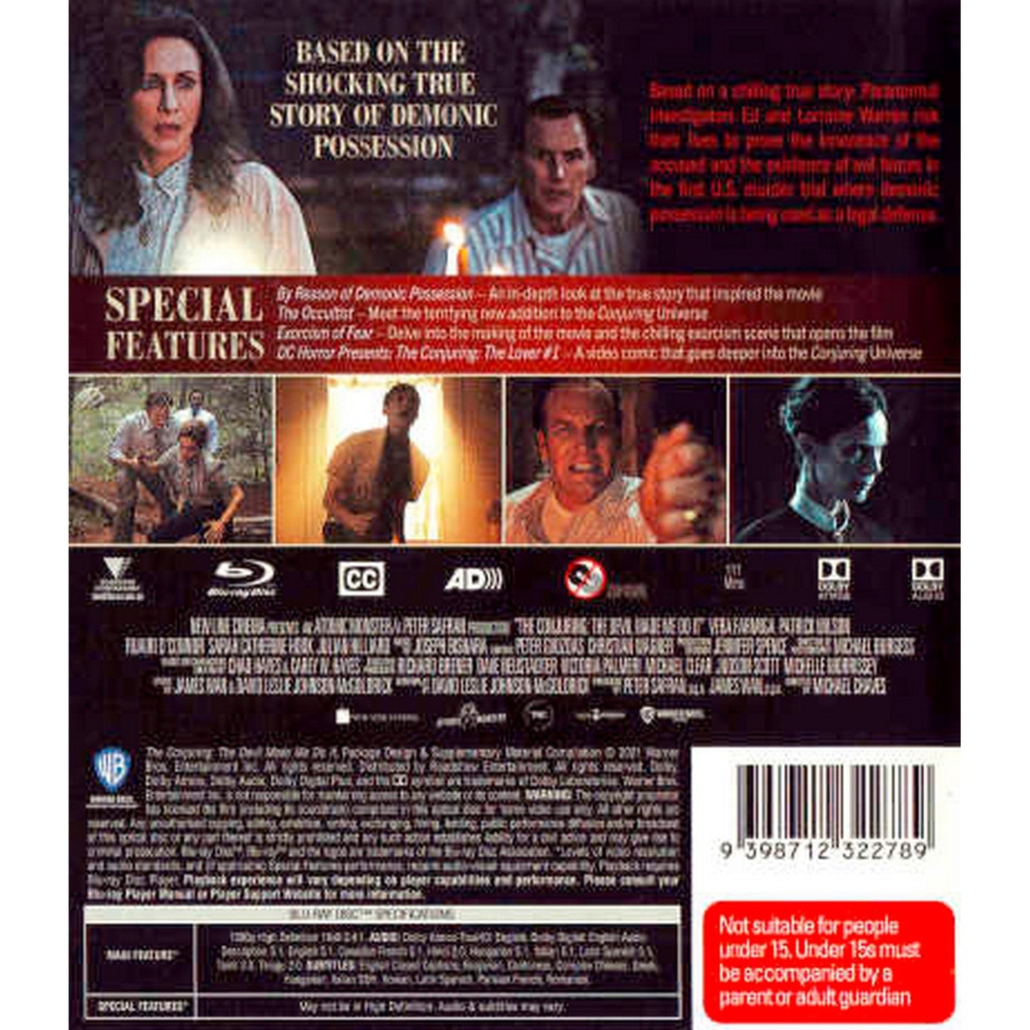 The Conjuring 3 Blu-Ray