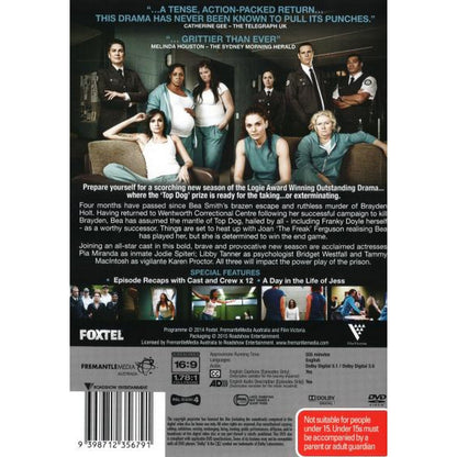 Wentworth: Season 3 DVD