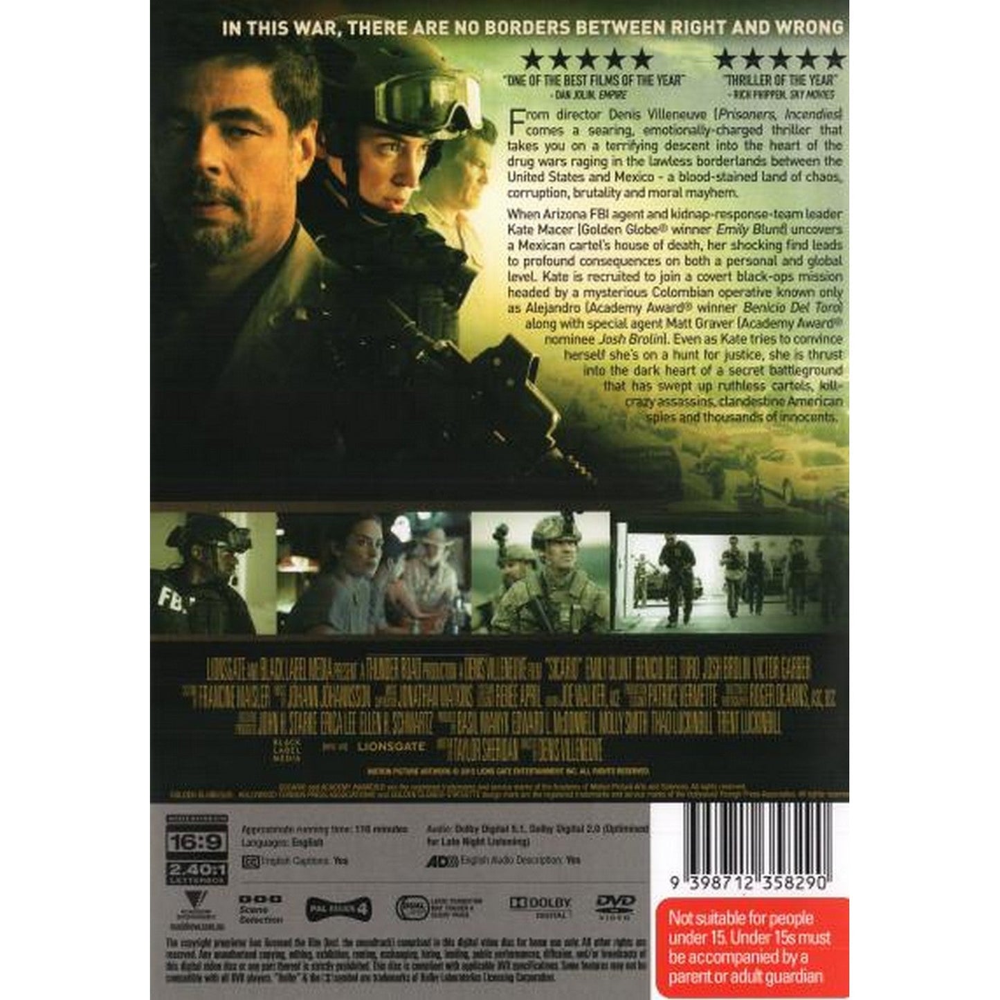 Sicario DVD