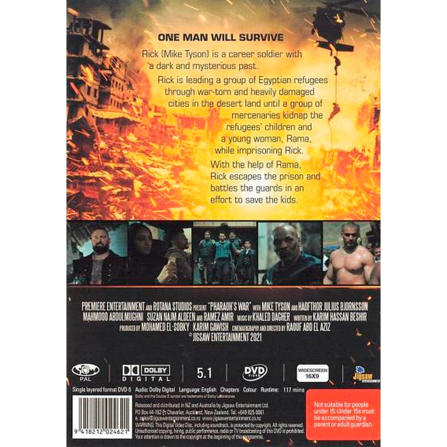 Pharaoh's War DVD