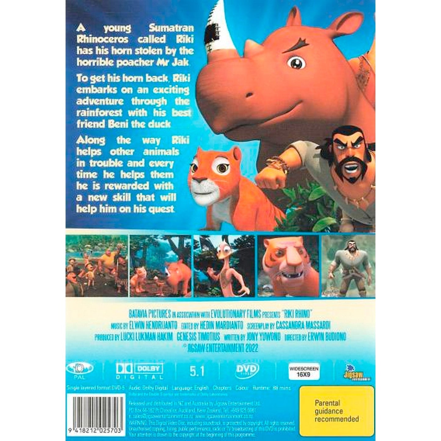 Riki Rhino DVD