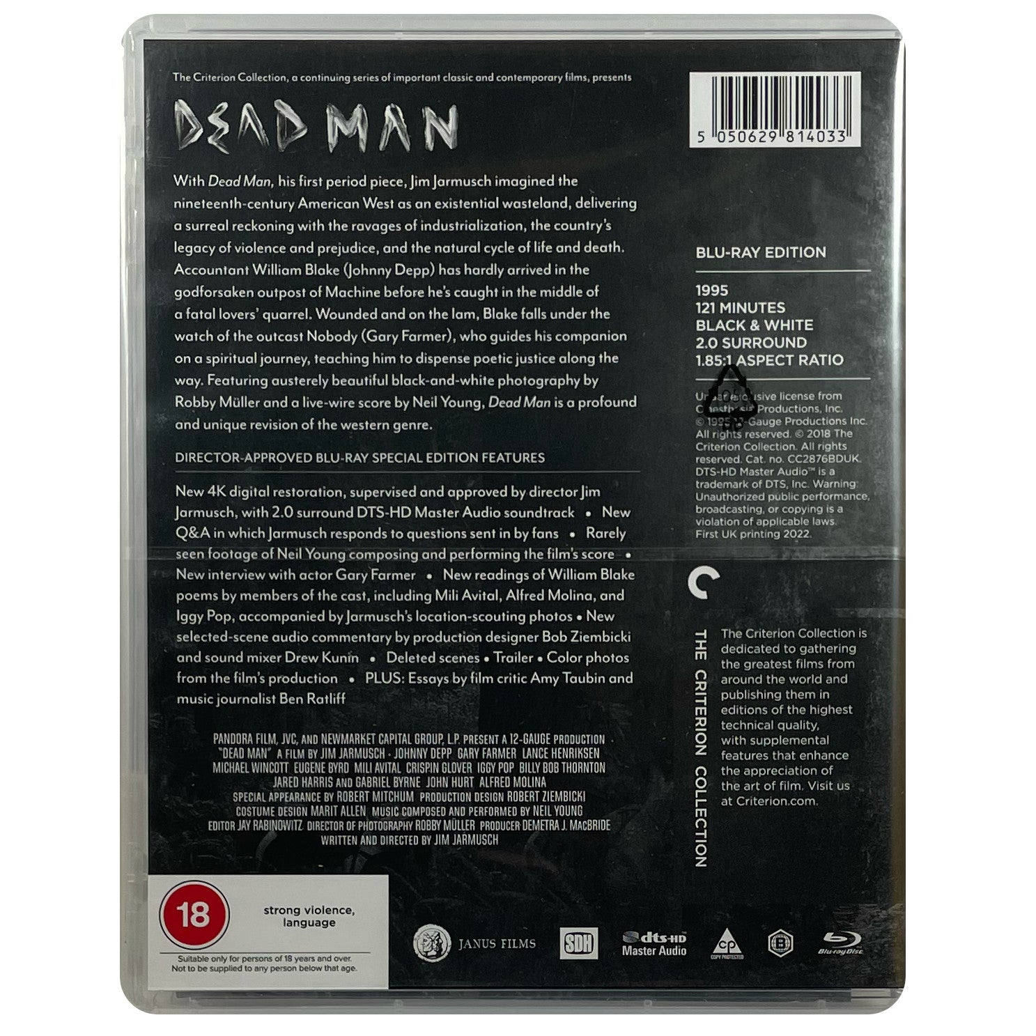 Dead Man (1995)  The Criterion Collection