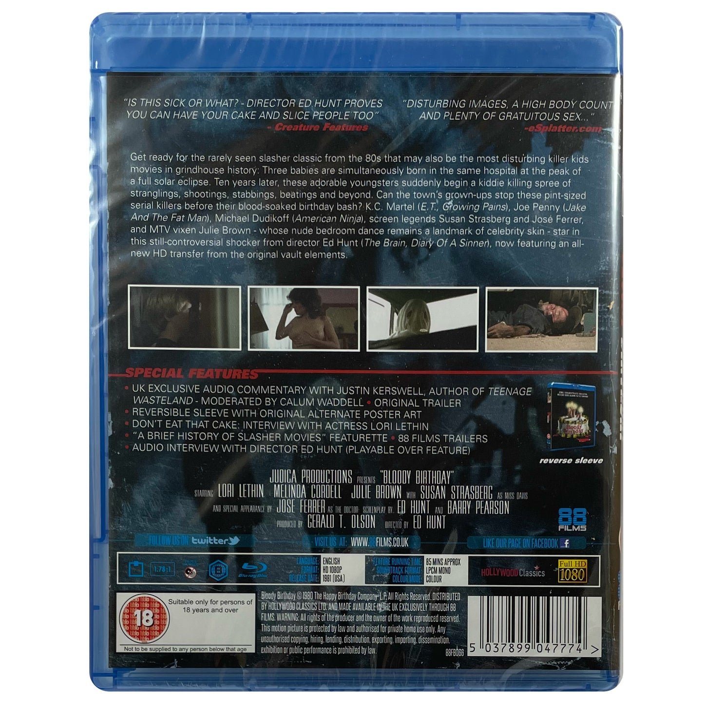 Bloody Birthday Blu-Ray