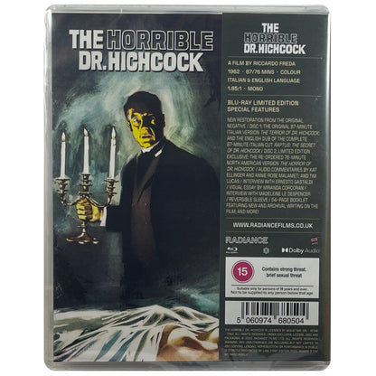 The Horrible Dr Hichcock Blu-Ray - Limited Edition