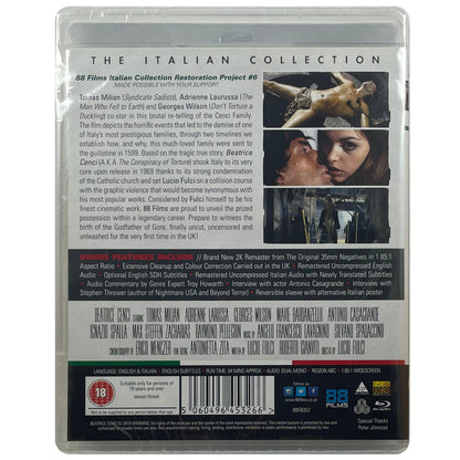 Beatrice Cenci Blu-Ray