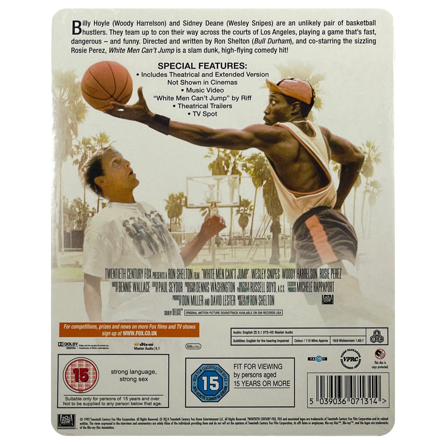 White Men Can't Jump Blu-Ray Steel Pack