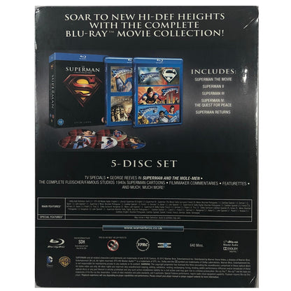 The Superman 5 Film Collection (1978-2006) Blu-Ray Box Set