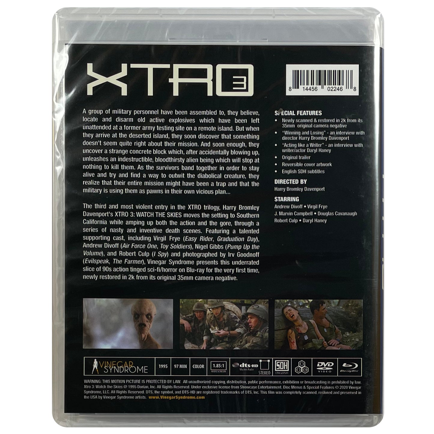 Xtro 3: Watch the Skies Blu-Ray