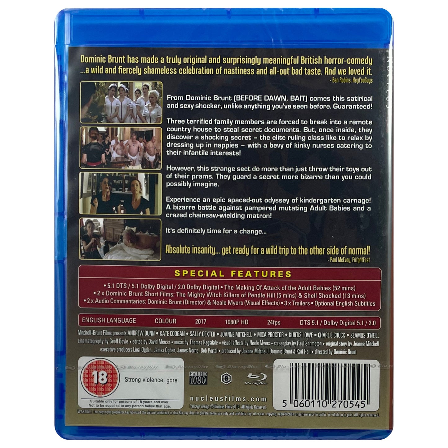 Attack of the Adult Babies Blu-Ray