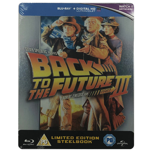 Back To The Future Part 3 Blu-Ray Steelbook