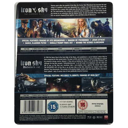 Iron Sky: The Coming Race & Iron Sky: Dictator's Cut Blu-Ray Steelbook