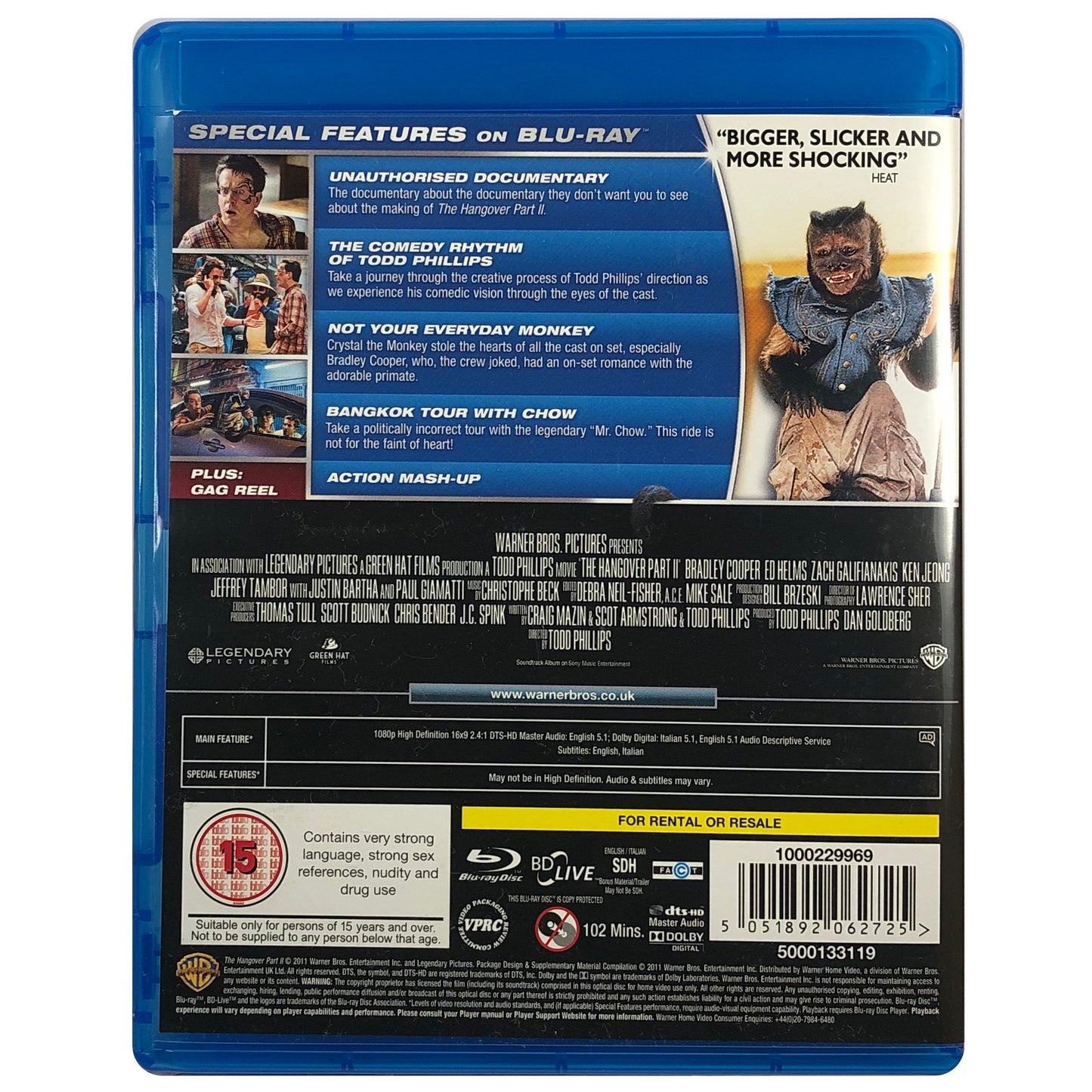 The Hangover Part II Blu-Ray