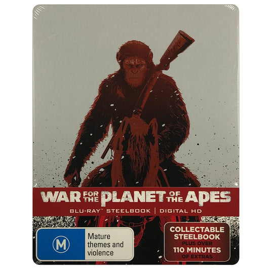 War For The Planet Of The Apes Blu-Ray Steelbook