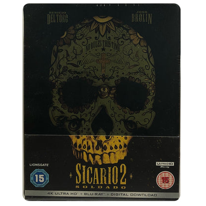 Sicario 2: Soldano 4K Steelbook