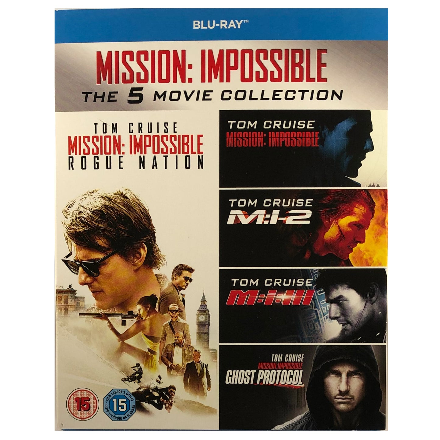 Mission: Impossible - The 5 Movie Collection Blu-Ray Box Set