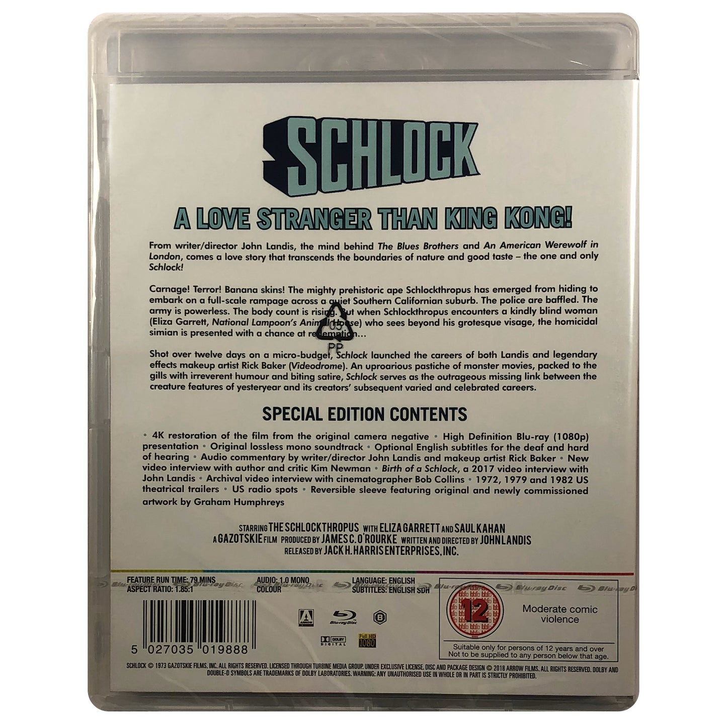 Schlock Blu-Ray