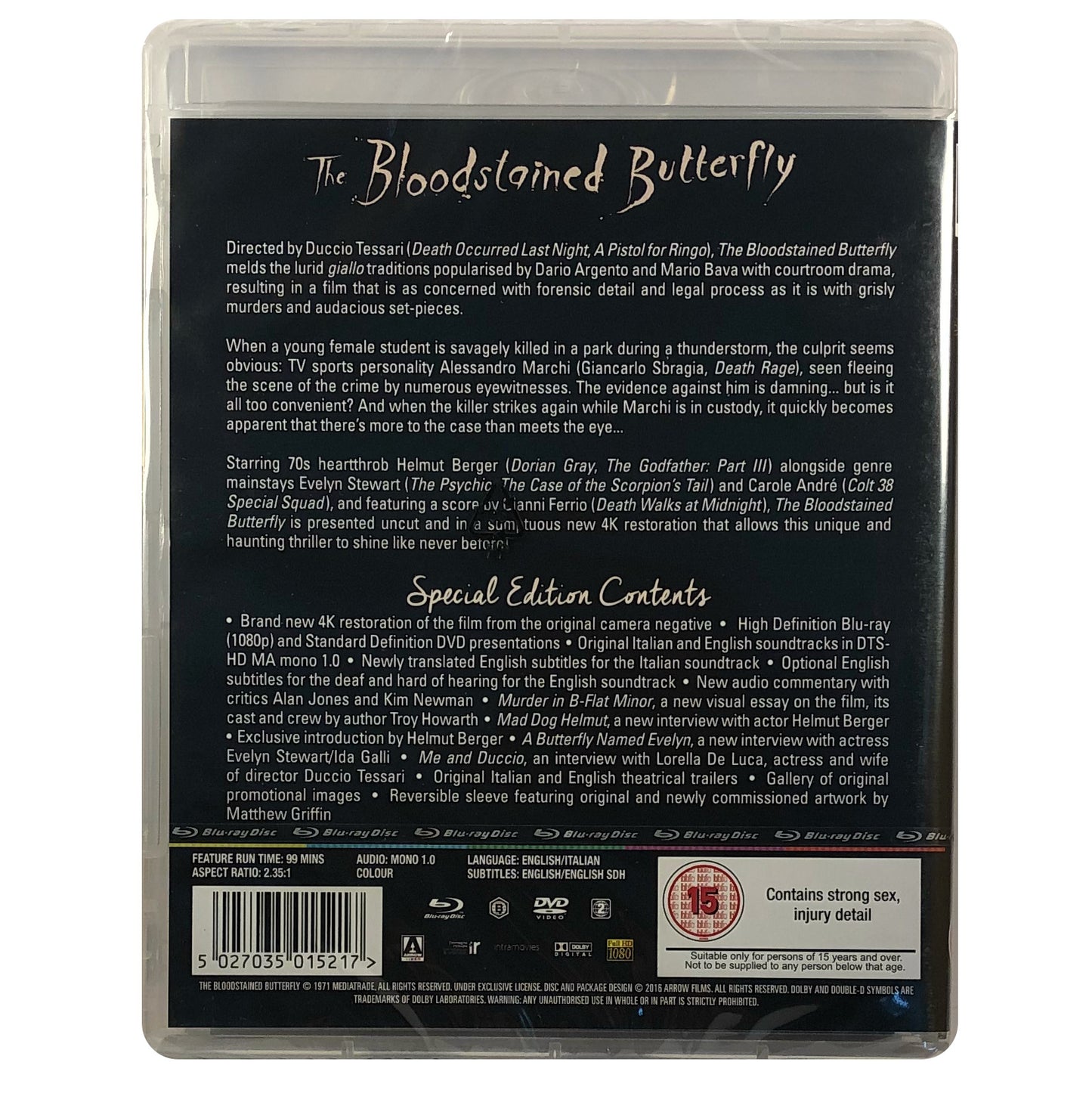 The Bloodstained Butterfly Blu-Ray