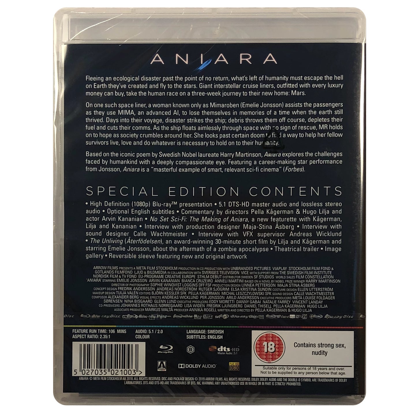 Aniara Blu-Ray