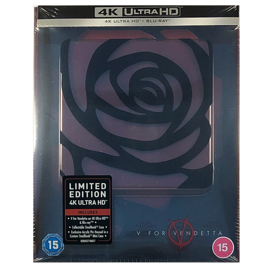 V for Vendetta 4K Steelbook - Titans of Cult Release