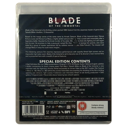 Blade of the Immortal Blu-Ray