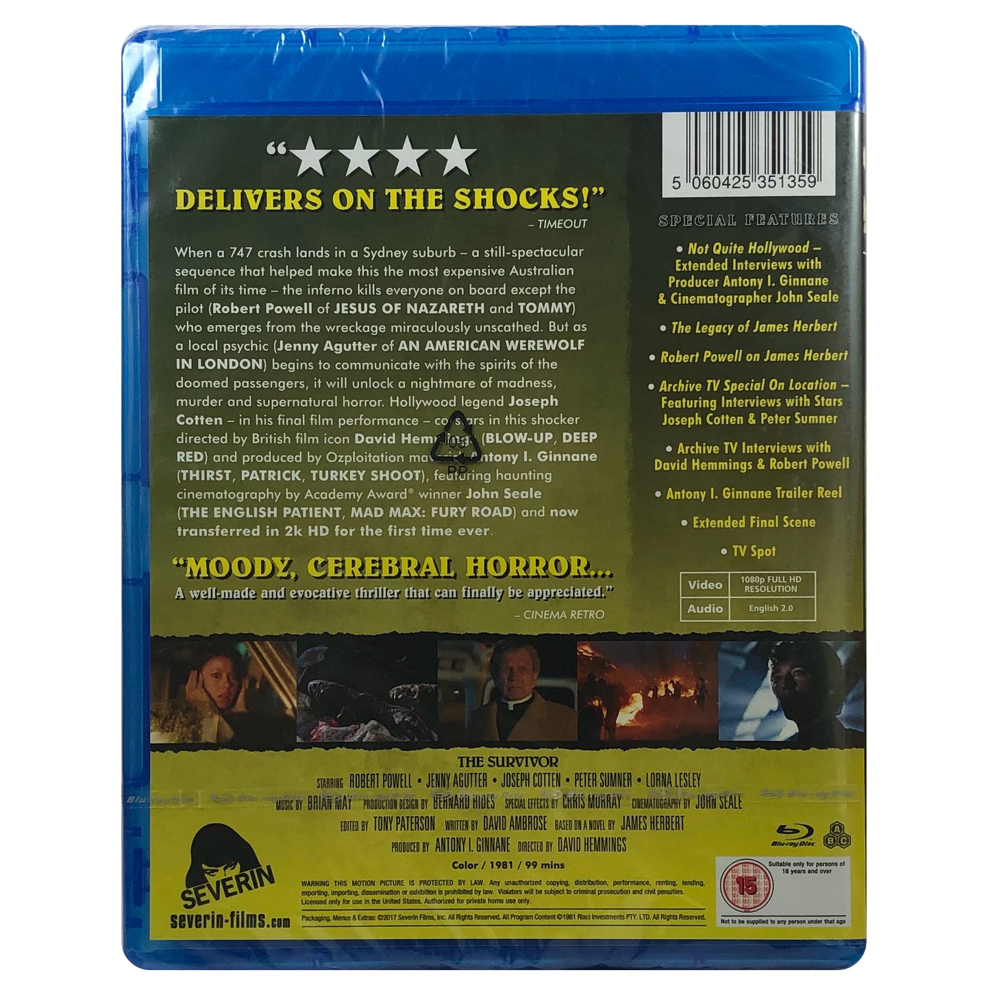 The Survivor Blu-Ray