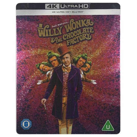 Willy Wonka & The Chocolate Factory 4K Steelbook