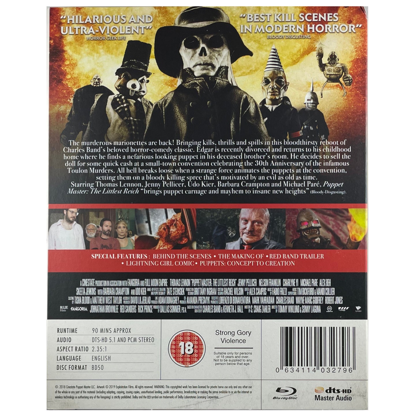 Puppet Master: The Littlest Reich Blu-Ray