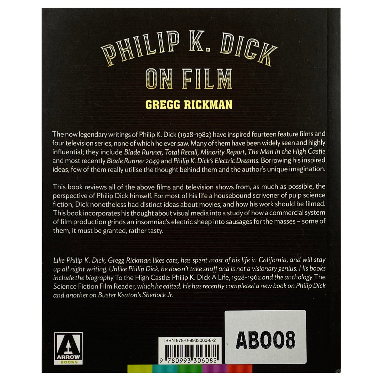 Philip K. Dick on Film (Arrow Books)