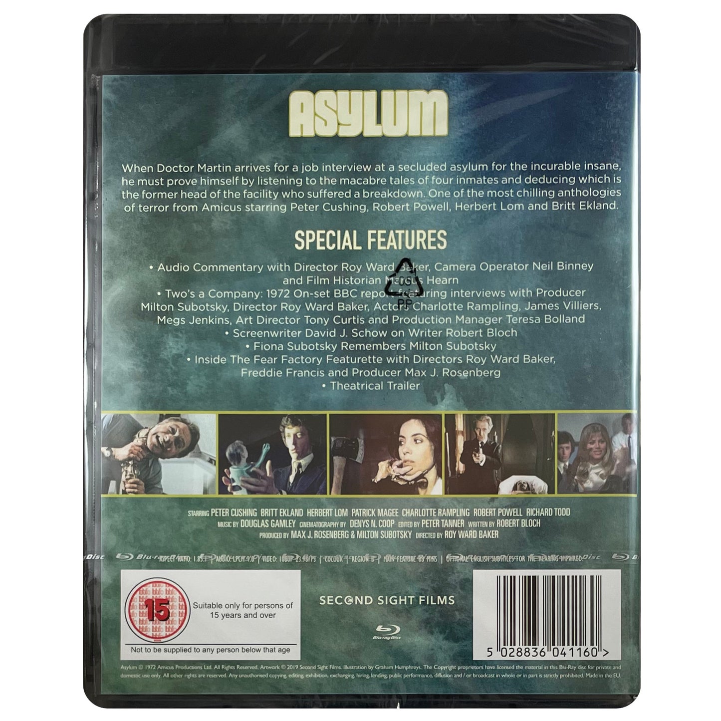 Asylum Blu-Ray