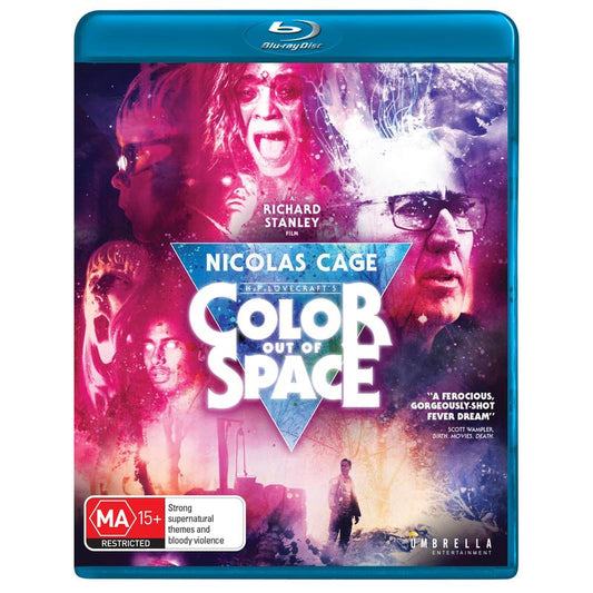 Color Out Of Space Blu-Ray