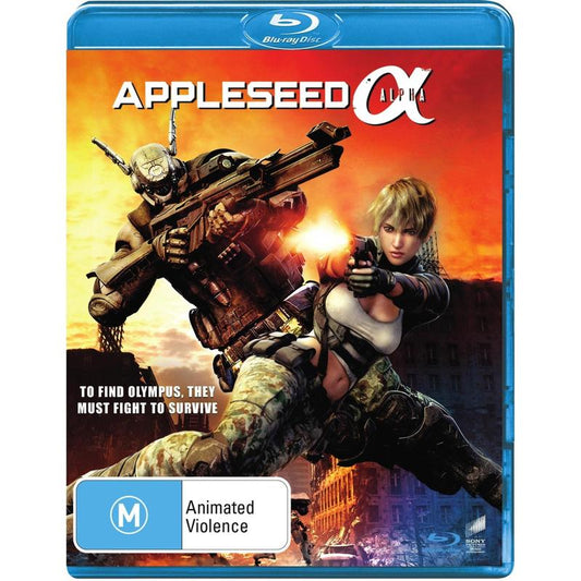 Appleseed: Alpha Blu-Ray